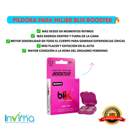 Combo Blix Potenciador Afrodisiaco Blix Booster
